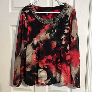 Alfani Embellished Top